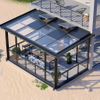 Glass Aluminium sunroom outdoors Kit Glass Houses