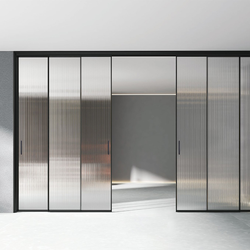 Balcony Aluminium Extremely Narrow Frame Luxury Sliding Doors