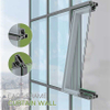 40 Aluminum Extremely Narrow Open Frame Glass Curtain Wall