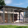 Glass Aluminium sunroom outdoors Kit Glass Houses