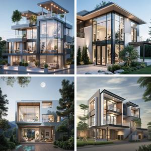 80 Series Curtain Wall System - Versatile Hidden & Exposed Frame Solution for Mid to High-Rise Buildings