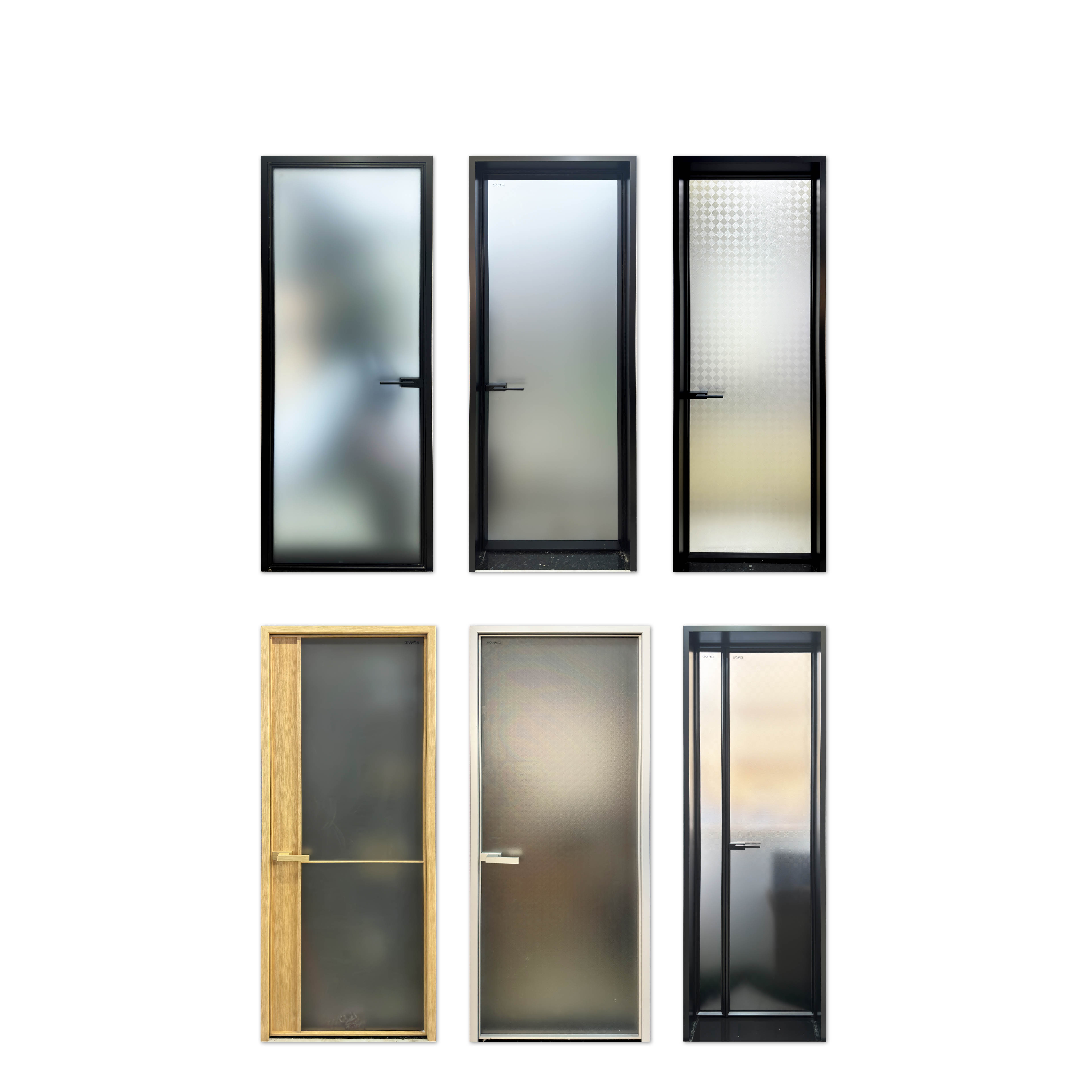 KS Series Commercial Glass Swing Door System | Aluminum alloy Frame, Complete Hardware Kit