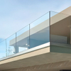 Premium Frameless Glass Railings | 1-1.2M Height, U-Channel Aluminum Base for Balcony