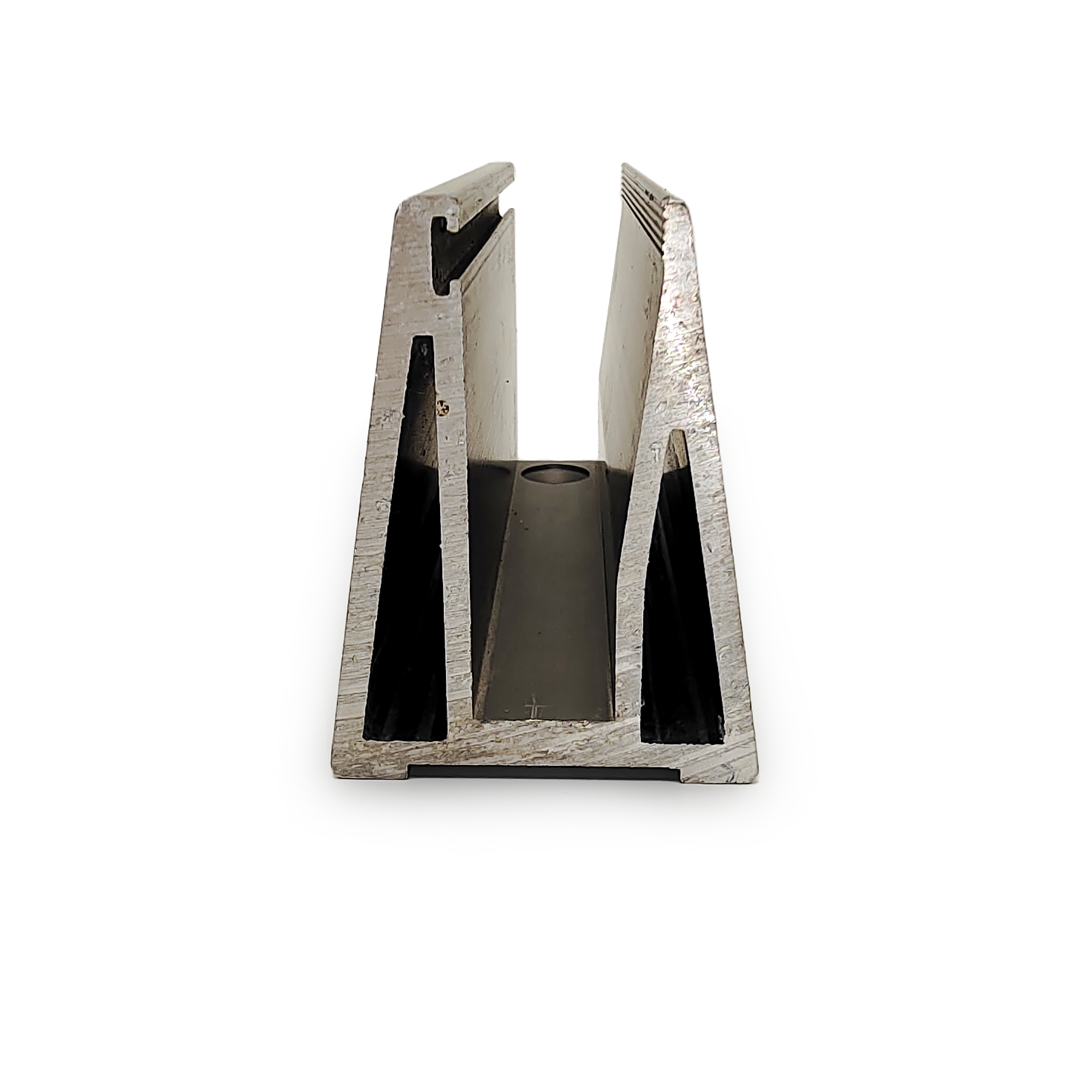 Designer Low-Height Glass Railing Base KZ-600 | Perfect for Window Sills, Planters, and Interior Dividers