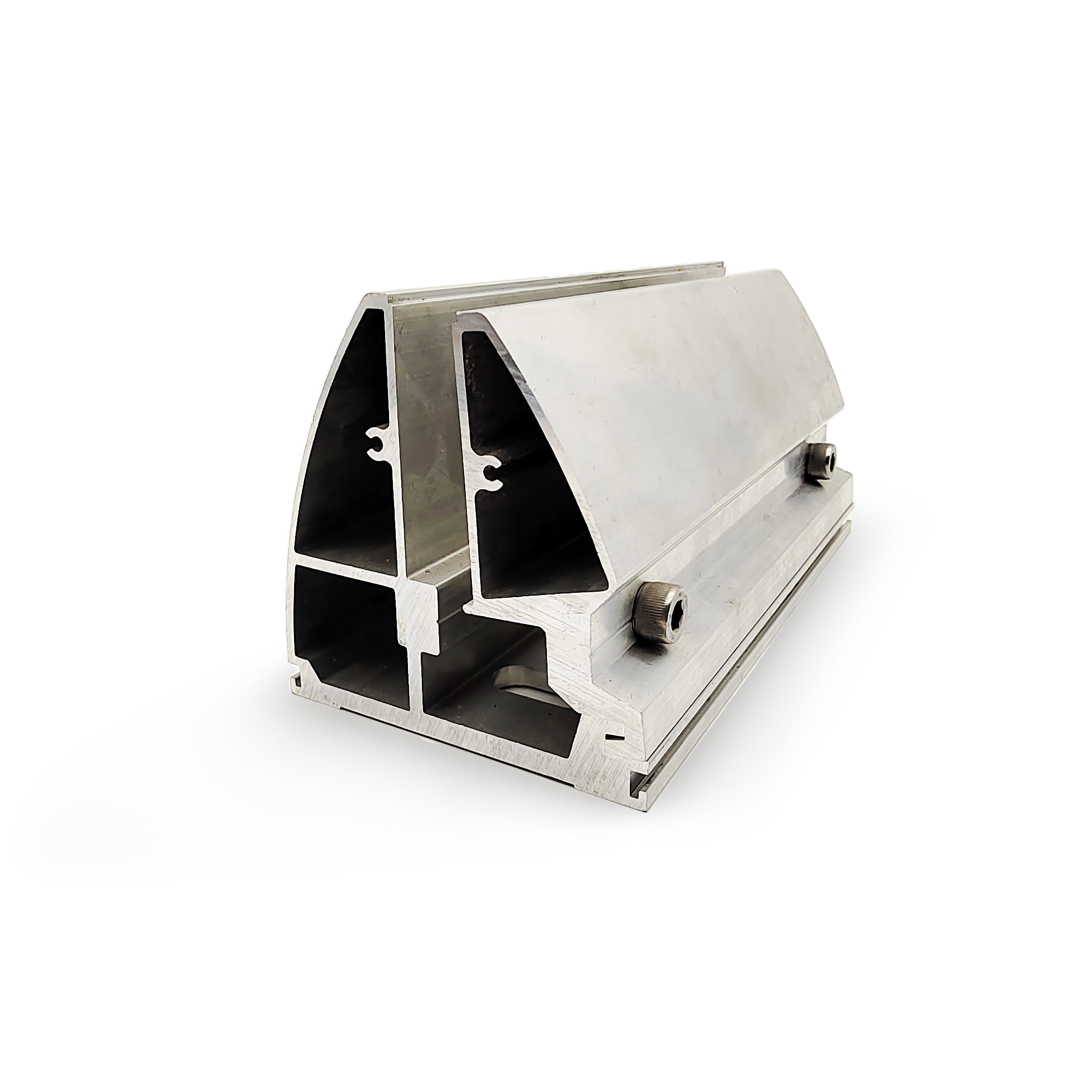 Max Strength Frameless Balustrade System KZ-400 | Ultra-Secure 16mm Tempered Glass Support Base