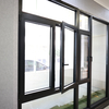Aluminum Tilt And Turn Insulated Double Casement Windows