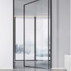 Luxury Villa Modern Aluminum Offset Pivot Glass Doors for Houses
