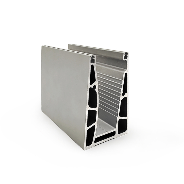 Premium Frameless Glass Railings | 1-1.2M Height, U-Channel Aluminum Base for Balcony