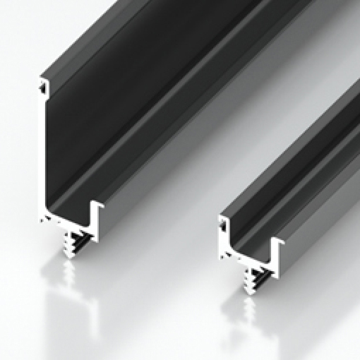 Invisible Wardrobe Knob Aluminum Alloy Cabinet Embedded Door Handle