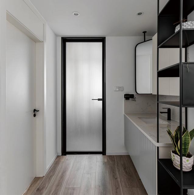 KS Series Commercial Glass Swing Door System | Aluminum alloy Frame, Complete Hardware Kit