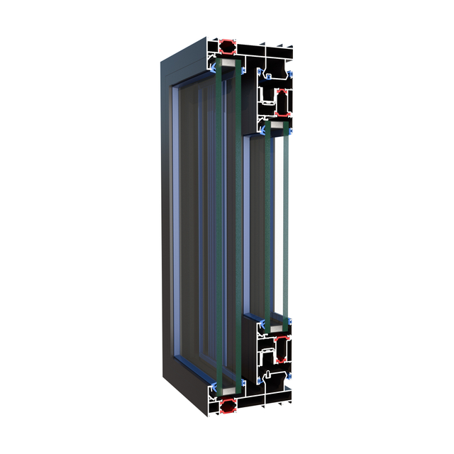 Aluminum Panoramic Sliding Door Energy Efficient Double Glazing & Silent Operation