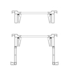 KS Series Commercial Glass Swing Door System | Aluminum alloy Frame, Complete Hardware Kit