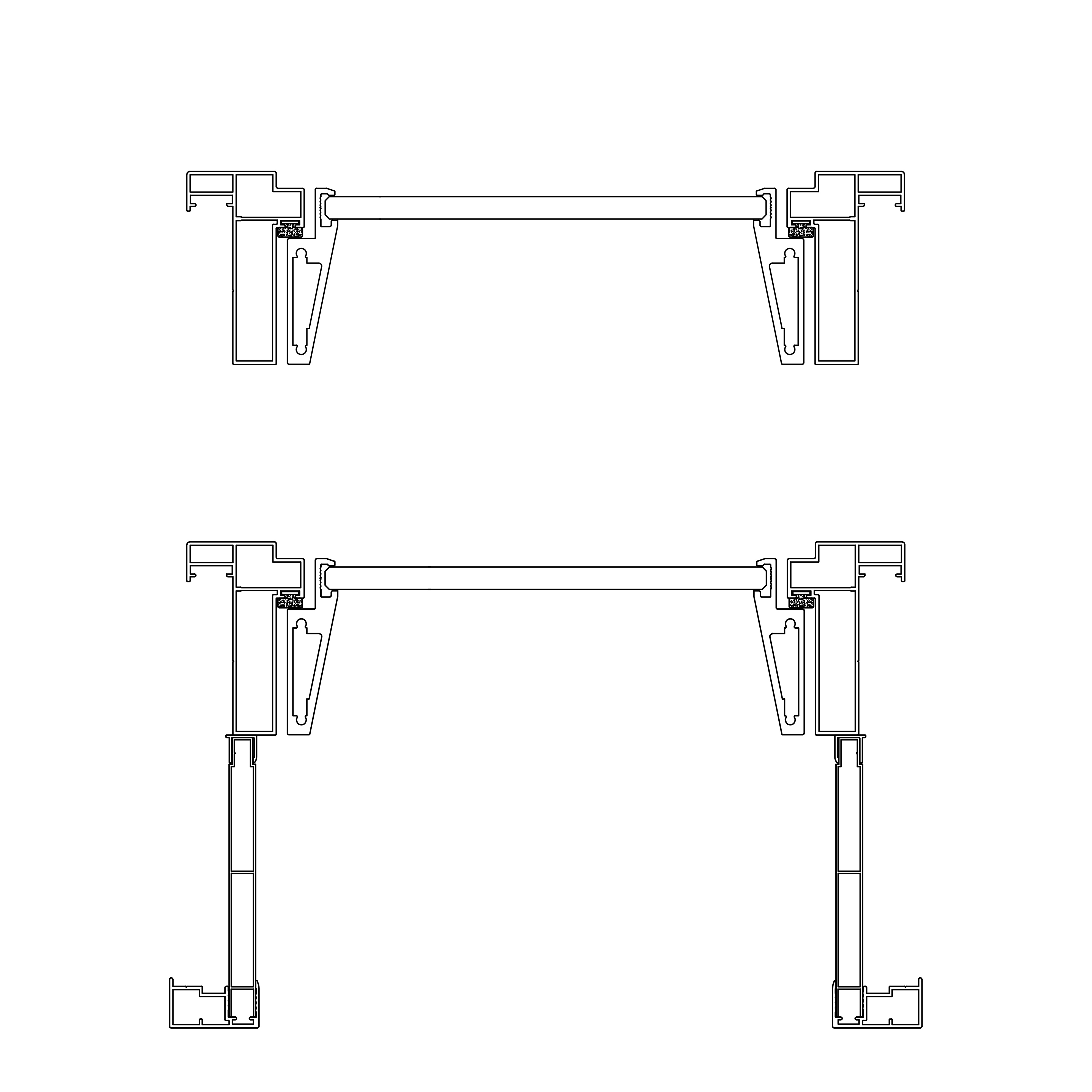 KS Series Commercial Glass Swing Door System | Aluminum alloy Frame, Complete Hardware Kit