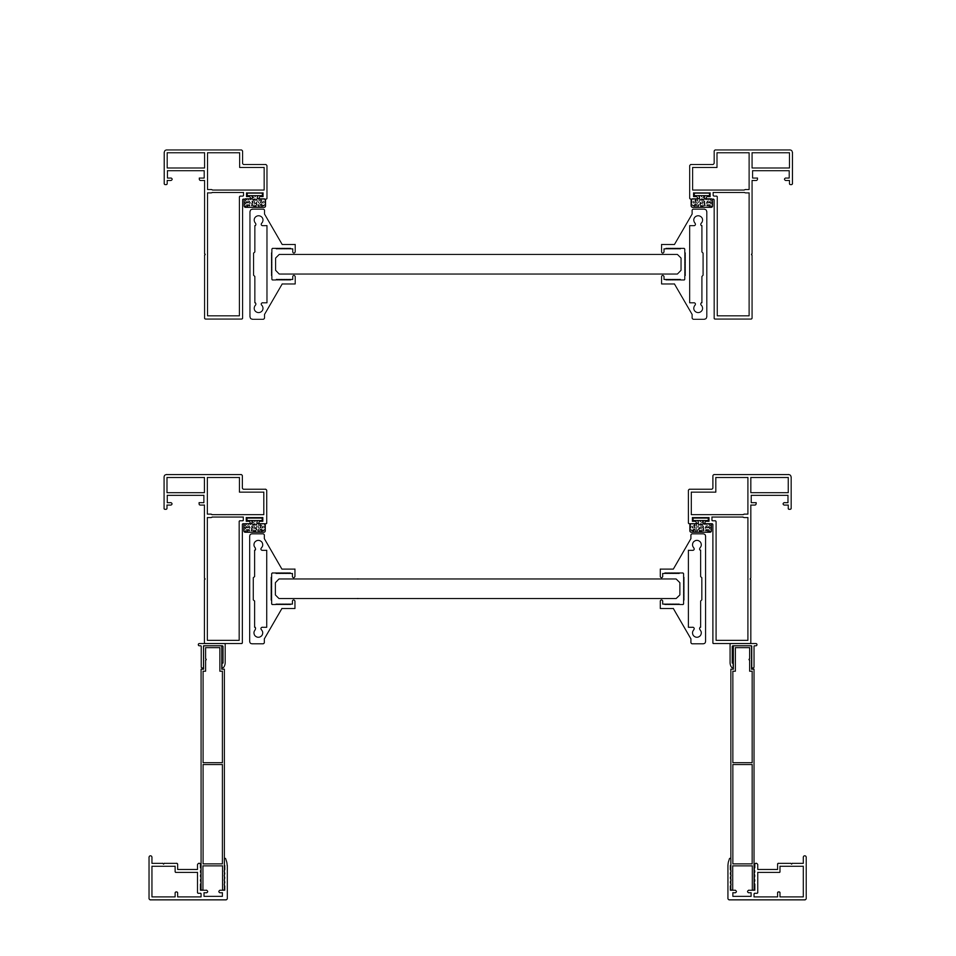 KS Series Commercial Glass Swing Door System | Aluminum alloy Frame, Complete Hardware Kit